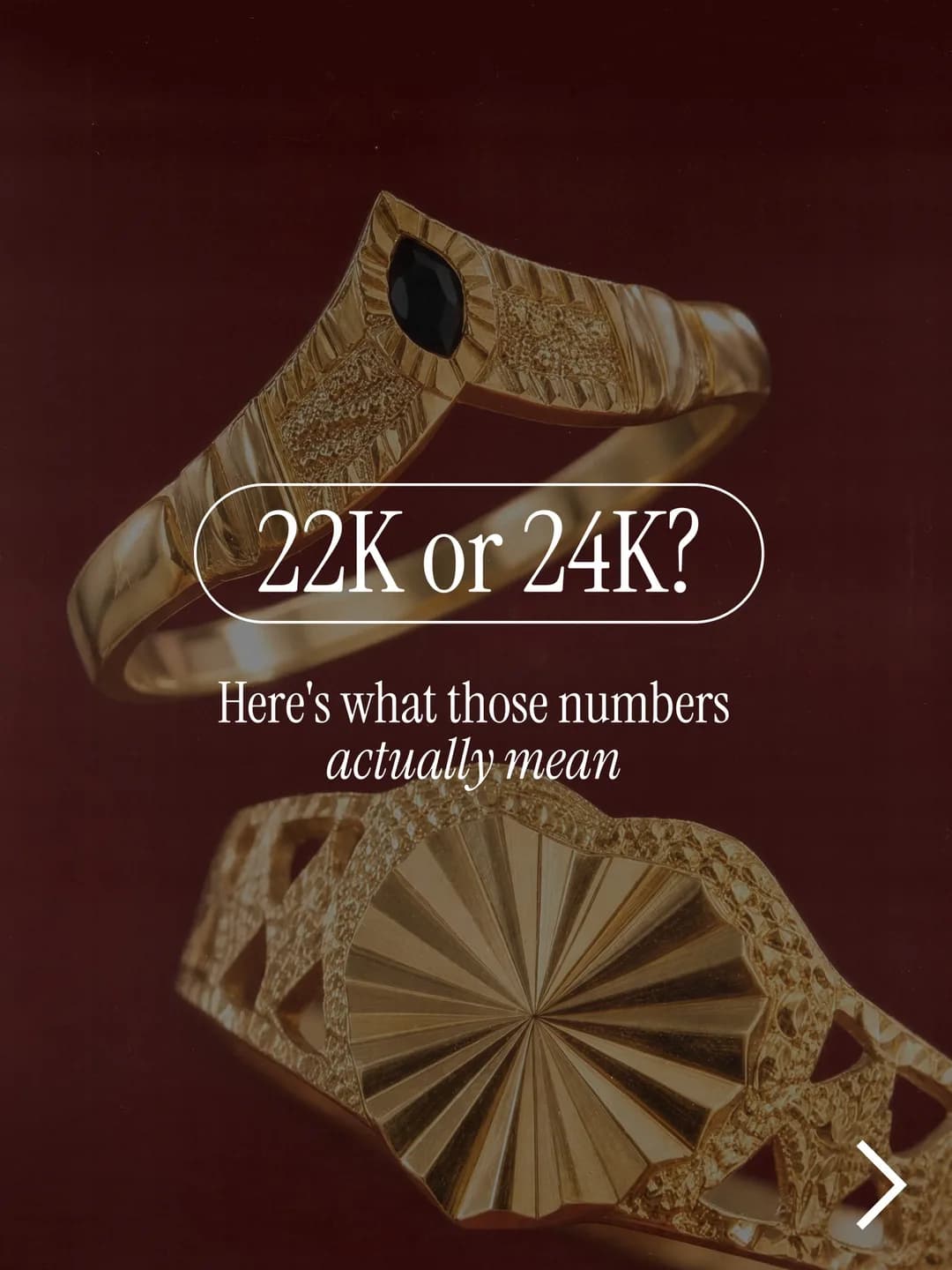 22K or 24K gold: which should you buy?, slide 1