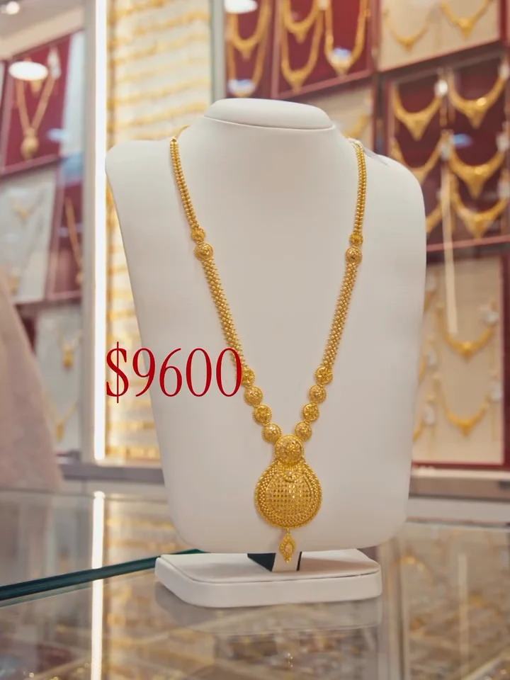 Gold necklace prices in Singapore: 5 real 916 examples, slide 5